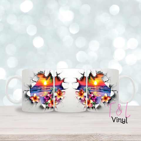 309 sunset 6 11oz mug