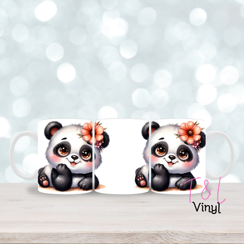 379 Cute Panda 2 11oz mug