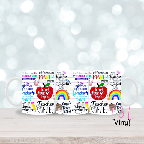 47 -Teacher Life - 11oz mug