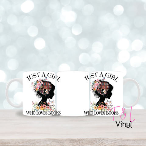 391 Just a girl 11oz mug