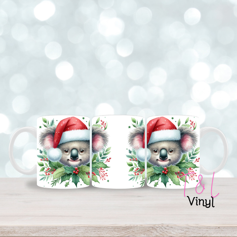 385 Christmas Koala 11oz mug
