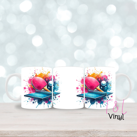 396 Table Tennis 11oz mug