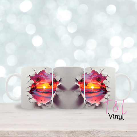 307 sunset 4 11oz mug