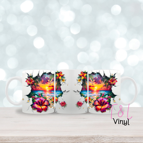 306 sunset 3 11oz mug