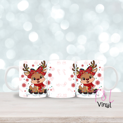 411 Reindeer 11oz mug