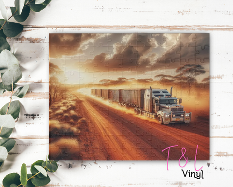 827 Outback  Puzzle sublimation Print