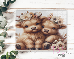 825 Highland Cow Puzzle sublimation Print