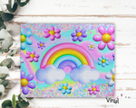 463 Rainbow Sublimation Puzzle Print