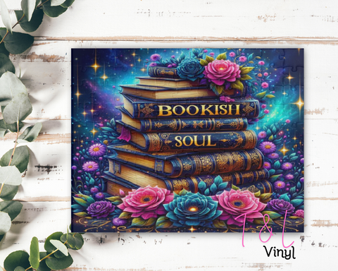 684 Bookish Soul Sublimation Puzzle Print