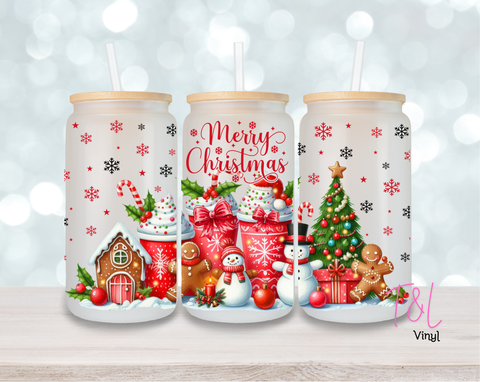 109 Christmas 16oz Sub wrap