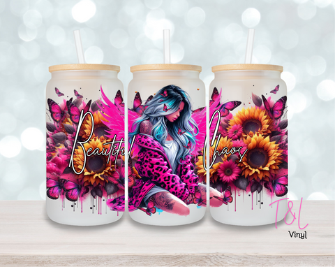 (73) Beautiful Chaos 16oz Sub wrap