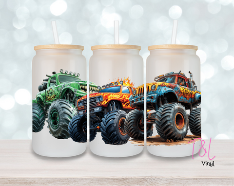 87 Monster Truck  16oz Sub wrap