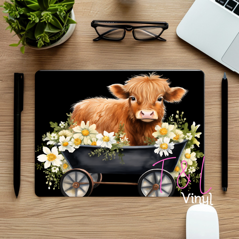 709 Highland Cow 1 Mouse pad Sublimation Print