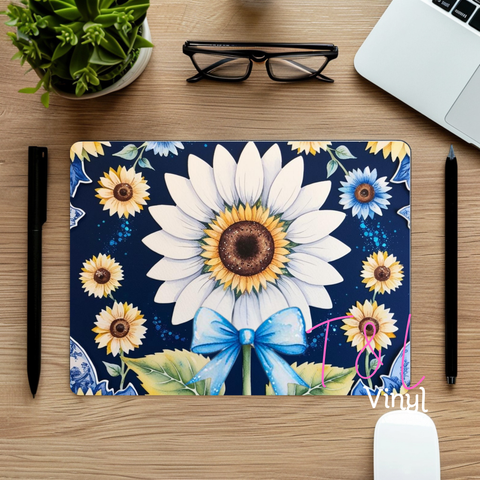 719 Sunflowers Mouse pad Sublimation Print