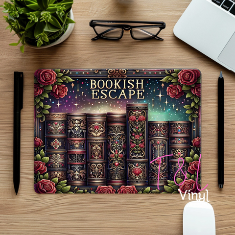 693 Book escape Sublimation Mouse Pad Print