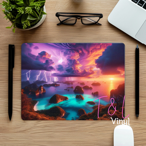 793 island Storm Mouse pad Sublimation Print