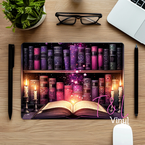692 Book Magic Sublimation Mouse Pad Print