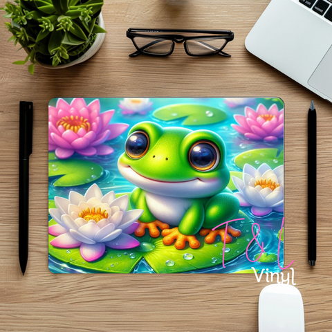 882 Frog Mouse Pad Sublimation Print