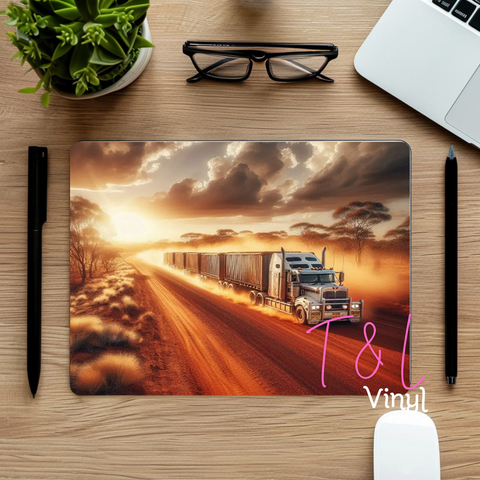 811 Road Train 1 Mouse pad sublimation Print