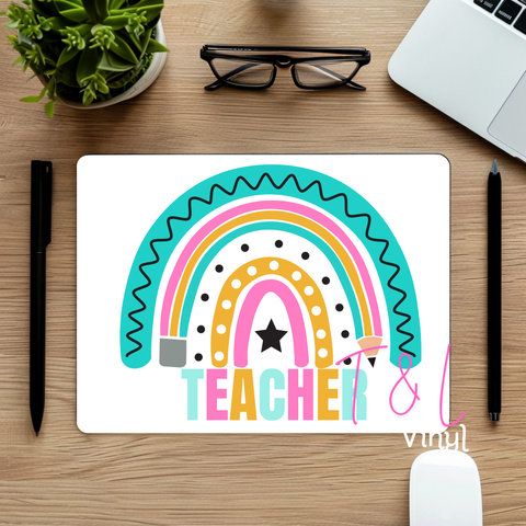 704 Teacher Mouse pad Sublimation Print
