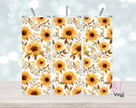 Boho Sunflowers  20 oz Sublimation wrap (472)