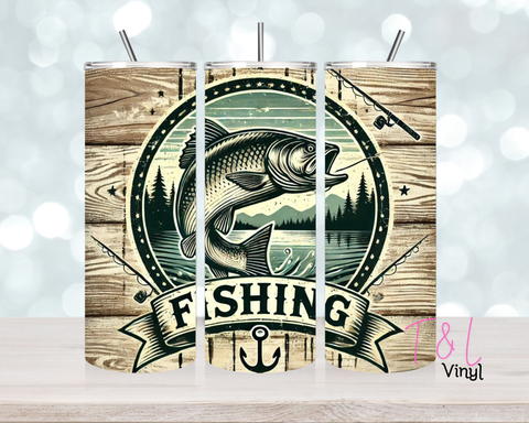 Fishing 20 oz vinyl wrap (480)