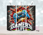 Gamer's Life 20 oz Sublimation wrap (479)