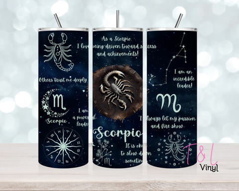 Scorpio 20 oz Sublimation wrap (520)