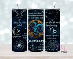 Capricorn 20 oz Sublimation wrap (519)