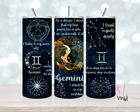 Gemini 20 oz Sublimation wrap (517)