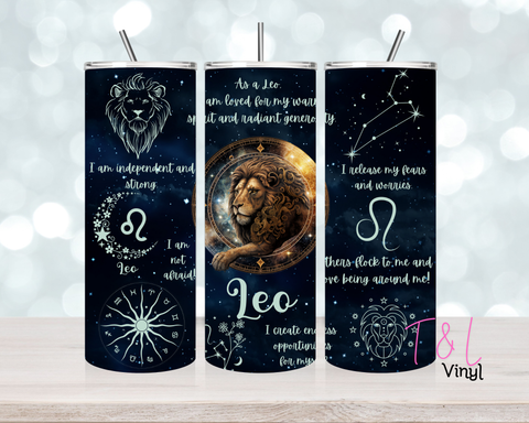 Leo  20 oz Sublimation wrap (511)