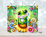 Cute Frog 20 oz Sublimation wrap (525)