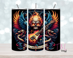 Rock & Roll Never Dies 20 oz Sublimation wrap (536)