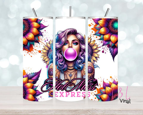 Hot Mess 20 oz Sublimation wrap (546)