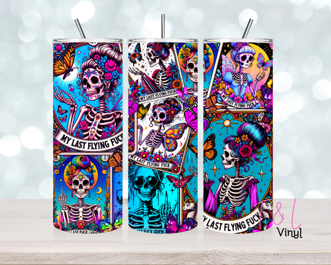 Tarot Cards 20 oz Sublimation wrap (554)