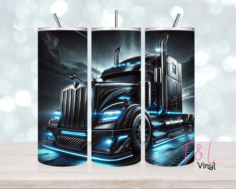 Blue Truck 20 oz Sublimation wrap (561)