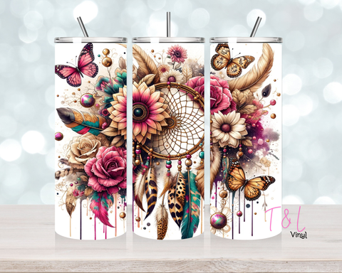 Boho Dreamcatcher  20 oz Sublimation wrap (568)