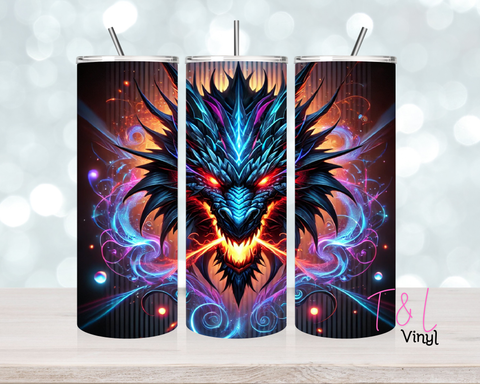 648 Dragon 1 20 oz Sublimation wrap