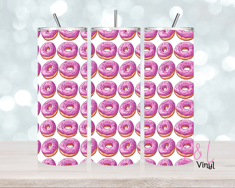 652 Donuts 20 oz Sublimation wrap