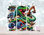 693 Monster Truck 20 oz Sublimation wrap