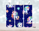 696 unicorn 20 oz Sublimation wrap