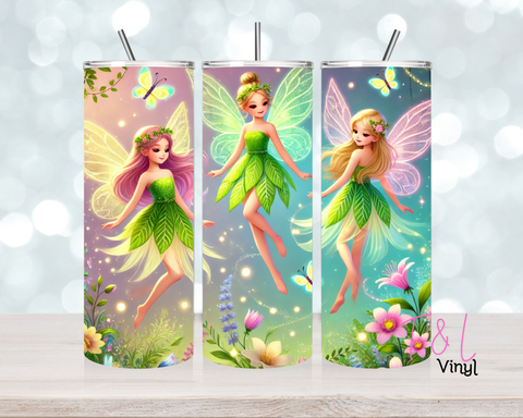 715 Fairies 20 oz Sublimation wrap