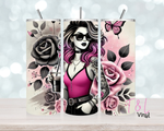 738 Pink Chick 20 oz Sublimation wrap