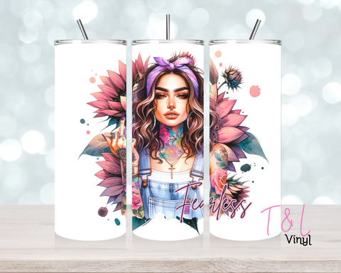 794 Fearless 20 oz Sublimation wrap