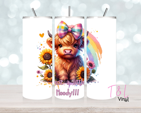 805 Just a little moody 20 oz Sublimation wrap