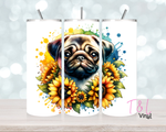 807 Pug 2 20 oz Sublimation wrap