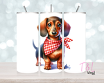 817 Dachshund Dog  20 oz Sublimation wrap