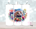 860 Aussie Echidna 20 oz Sublimation wrap