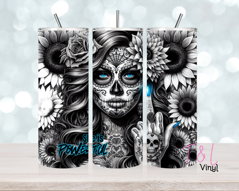 898 She is powerful 20 oz Sublimation wrap