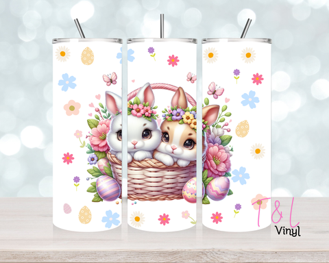 967 Easter Bunnies 20 oz Sublimation wrap